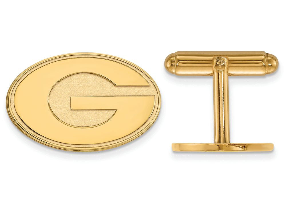 Logoart Sterling Silver Gp University Of Georgia Cuff Link