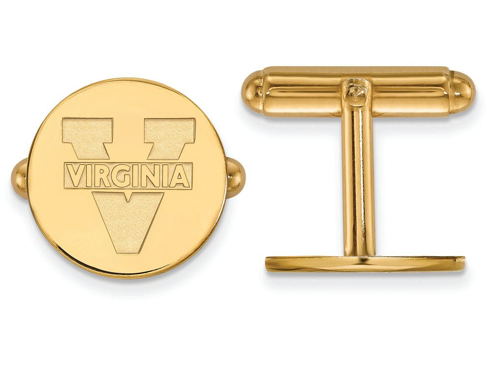 Logoart Sterling Silver Gp University Of Virginia Cuff Link