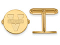 Logoart Sterling Silver Gp University Of Virginia Cuff Link