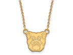 Logoart Sterling Silver Gp Butler University Small Pendant Necklace