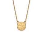 Sterling Silver Gp Nhl Logoart New York Islanders Small Pendant Necklace
