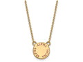 Logoart Sterling Silver Gp Alpha Sigma Alpha Small Enamel Pendant Necklace