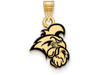 Logoart Sterling Silver Gp Coastal Carolina University Small Enamel Pendant