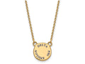 Logoart Sterling Silver Gp Delta Phi Epsilon Small Enamel Pendant Necklace
