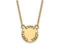 Logoart Sterling Silver Gp Kappa Alpha Theta Small Enamel Pendant Necklace