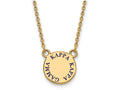 Logoart Sterling Silver Gp Kappa Kappa Gamma Small Enamel Pendant Necklace