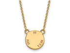 Logoart Sterling Silver Gp Pi Beta Phi Small Enamel Pendant Necklace