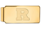 Logoart Sterling Silver Gp Rutgers Money Clip
