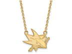 Sterling Silver Gp Nhl Logoart San Jose Sharks Large Pendant Necklace