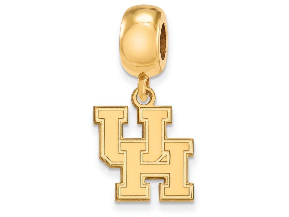 Logoart Sterling Silver Gp University Of Houston Small Dangle Bead