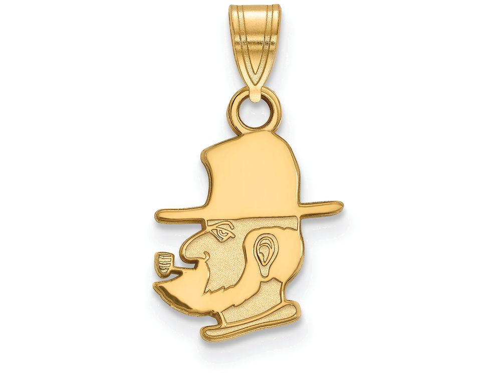 Logoart Sterling Silver Gp Appalachian State University Small Pendant