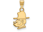 Logoart Sterling Silver Gp Appalachian State University Small Pendant