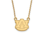 Logoart Sterling Silver Gp Auburn University Small Pendant Necklace