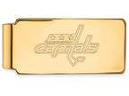 Sterling Silver Gp Nhl Logoart Washington Capitals Money Clip
