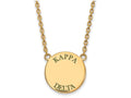 Logoart Sterling Silver Gp Kappa Delta Large Enamel Pendant Necklace