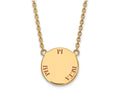 Logoart Sterling Silver Gp Pi Beta Phi Large Enamel Pendant Necklace