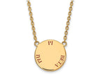 Logoart Sterling Silver Gp Pi Beta Phi Large Enamel Pendant Necklace