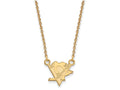 Sterling Silver Gp Nhl Logoart Pittsburgh Penguins Small Pendant Necklace
