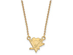 Sterling Silver Gp Nhl Logoart Pittsburgh Penguins Small Pendant Necklace