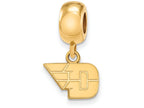 Logoart Sterling Silver Gp University Of Dayton Extra Small Dangle Bead Charm