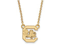 Logoart Sterling Silver Gp U Of South Carolina Small Pendant Necklace