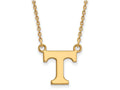 Logoart Sterling Silver Gp U Of Tennessee Small Pendant Necklace