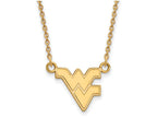 Logoart Sterling Silver Gp West Virginia U Small Pendant Necklace
