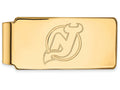 Sterling Silver Gp Nhl Logoart New Jersey Devils Money Clip