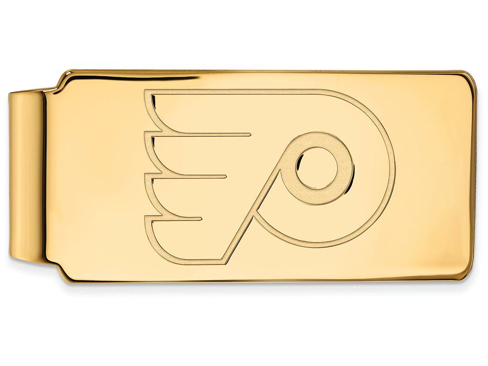 Sterling Silver Gp Nhl Logoart Philadelphia Flyers Money Clip