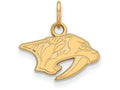 Logoart Sterling Silver Gp Nashville Predators Extra Small Pendant