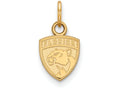 Logoart Sterling Silver Gp Florida Panthers Extra Small Pendant