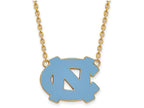 Logoart Sterling Silver Gp U Of North Carolina Large Pendant Necklace
