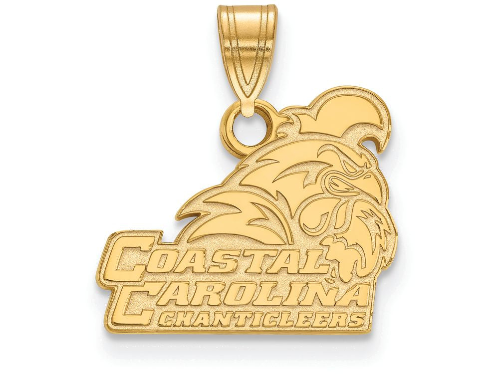 Logoart Sterling Silver Gp Coastal Carolina University Small Pendant