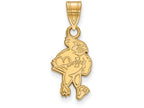 Logoart Sterling Silver Gp Iowa State University Medium Pendant