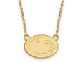 Logoart Sterling Silver Gp Penn State University Small Pendant Necklace