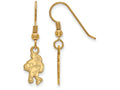 Logoart Sterling Silver Gp Iowa State University Small Dangle Earrings