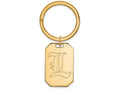 Logoart Sterling Silver Gp University Of Louisville Key Chain