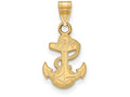 Logoart Sterling Silver Gp Navy Small Pendant