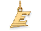 Logoart Sterling Silver Gp Eastern Kentucky University Extra Small Pendant