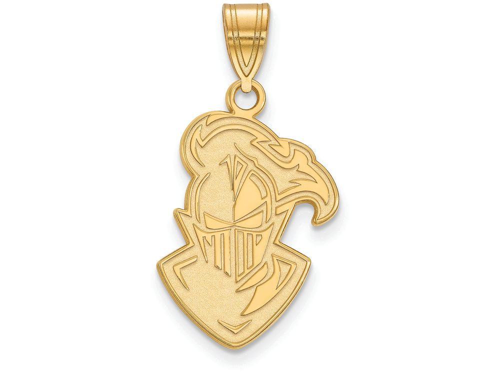 Logoart Sterling Silver Gp Furman University Large Pendant