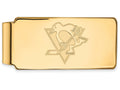 Sterling Silver Gp Nhl Logoart Pittsburgh Penguins Money Clip