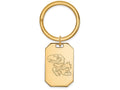 Logoart Sterling Silver Gp University Of Kansas Key Chain