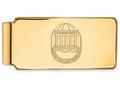 Logoart Sterling Silver Gp Coastal Carolina University Money Clip Crest