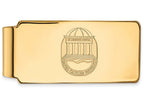Logoart Sterling Silver Gp Coastal Carolina University Money Clip Crest