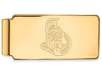 Logoart Sterling Silver Gp Ottawa Senators Money Clip