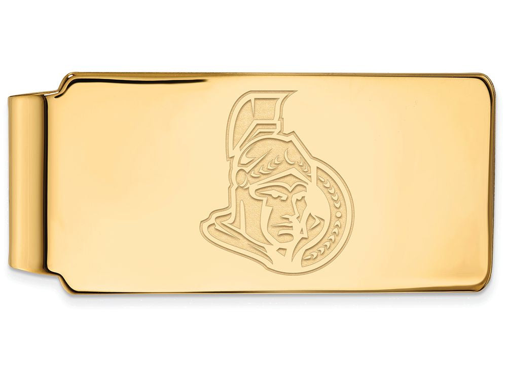 Logoart Sterling Silver Gp Ottawa Senators Money Clip