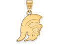 Logoart Sterling Silver Gp University Of Southern California Medium Pendant