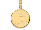 Logoart Sterling Silver Gp Georgia Southern University Large Pendant