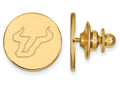 Logoart Sterling Silver Gp University Of South Florida Lapel Pin