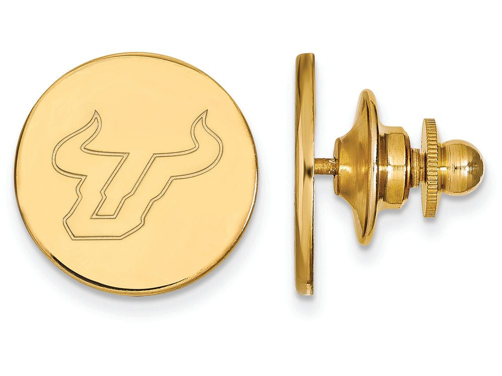 Logoart Sterling Silver Gp University Of South Florida Lapel Pin